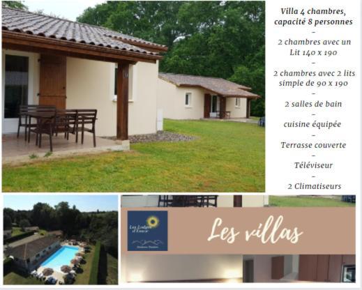 Hotel Les Lodges D'Eauze Exterior foto