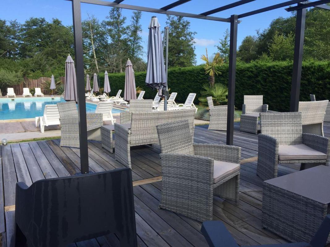 Hotel Les Lodges D'Eauze Exterior foto